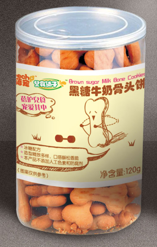 蓓寵天億餅干黑糖牛奶骨頭餅