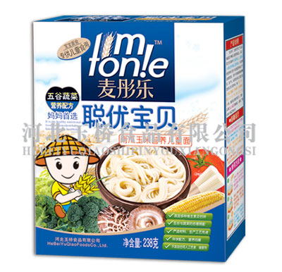 麥彤樂(lè)238克聰優(yōu)寶貝南瓜玉米營(yíng)養(yǎng)兒童掛