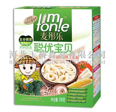 麥彤樂(lè)238克聰優(yōu)寶貝小米蔬菜營(yíng)養(yǎng)兒童掛