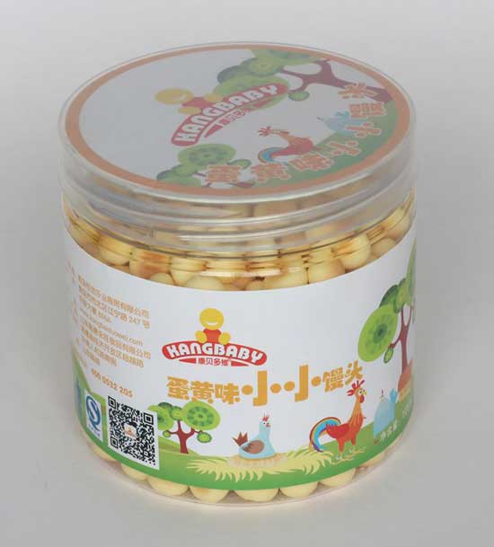 康貝多維蛋黃味小小饅頭