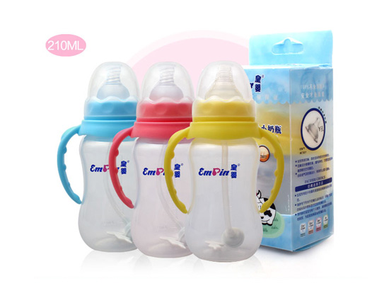 皇嬰標(biāo)口PP自動(dòng)奶瓶210ML