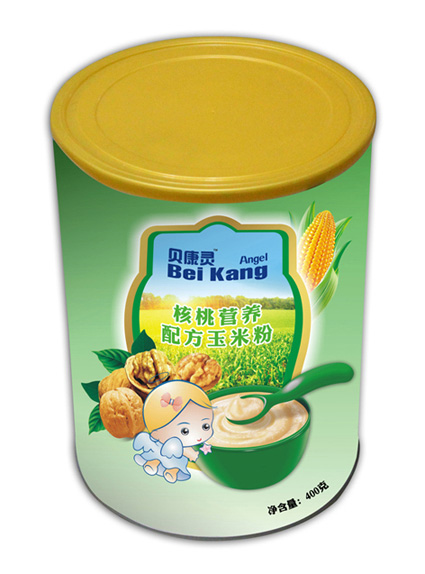 貝康靈核桃營養(yǎng)配方玉米粉(聽裝)