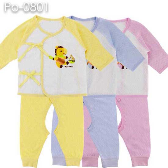比卡諾連體開(kāi)檔寶寶套裝