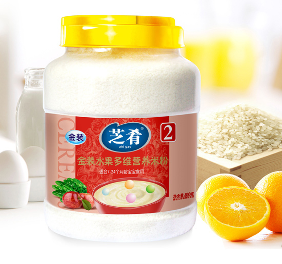 芝肴金裝水果多維營養(yǎng)米粉