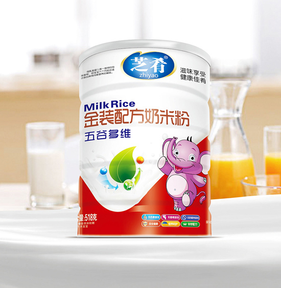 芝肴金裝奶米粉(五谷多維配方)