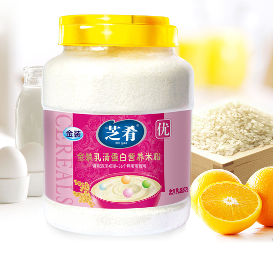 芝肴金裝乳清蛋白營養(yǎng)米粉