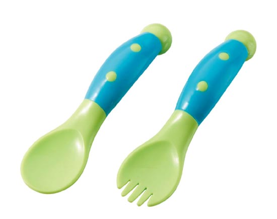 優(yōu)樂寶寶寶學食勺叉組