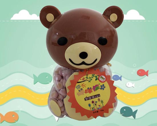 寵娃娃紫薯味小蛋酥棕色