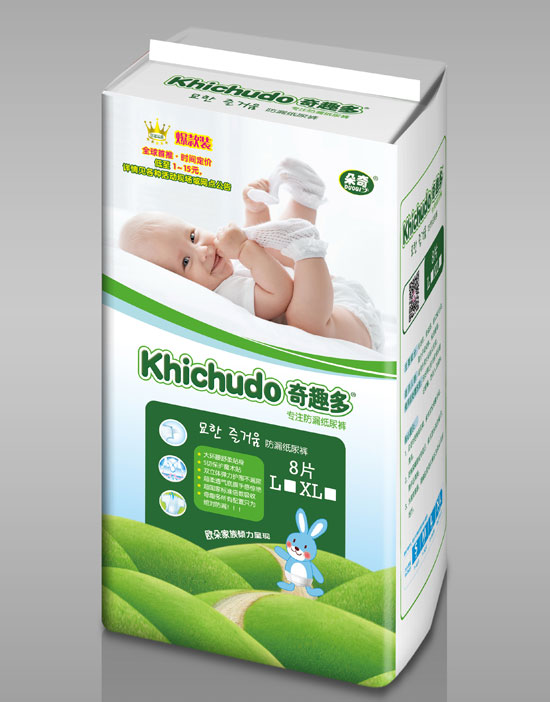 奇趣多爆款裝專(zhuān)注防漏紙尿褲-LXL