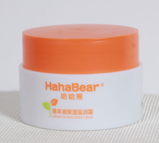 哈哈熊綿羊油滋潤霜內(nèi)瓶照片