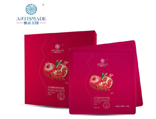 雅滋美特紅石榴鮮活新生面膜