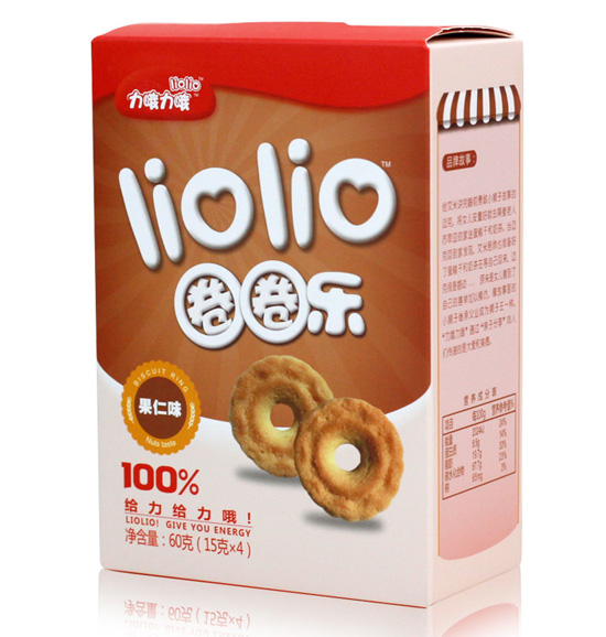 力哦力哦圈圈樂(lè)果仁味60克