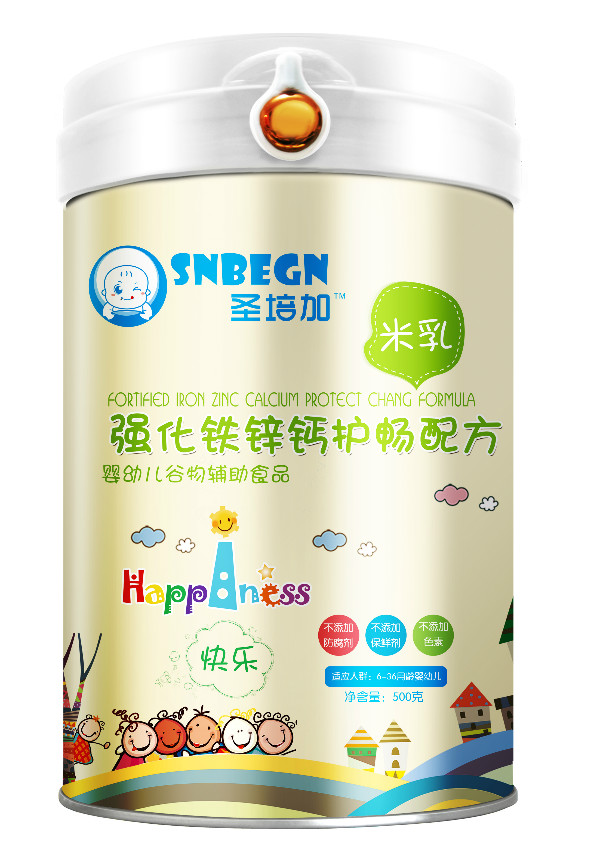 圣培加強化鐵鋅鈣護(hù)暢配方米乳