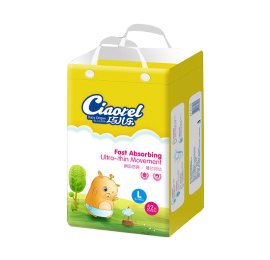 巧兒樂紙尿褲L號(hào)52片豎版
