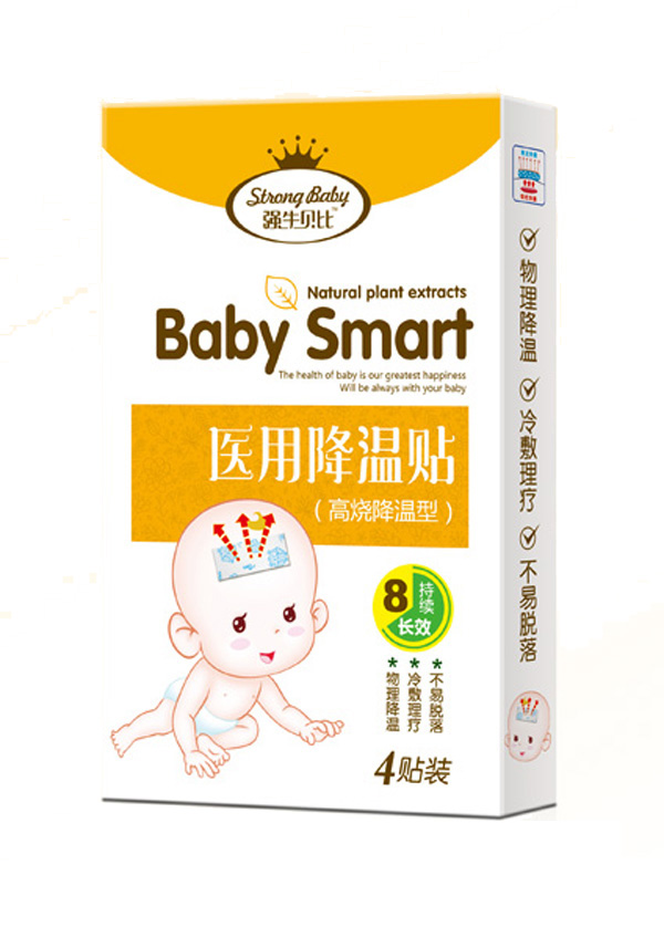 強(qiáng)生貝比降溫貼(高燒降溫型)