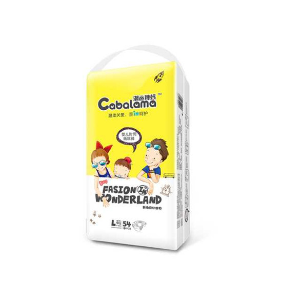 潮爸辣媽倍柔親膚紙尿褲L54