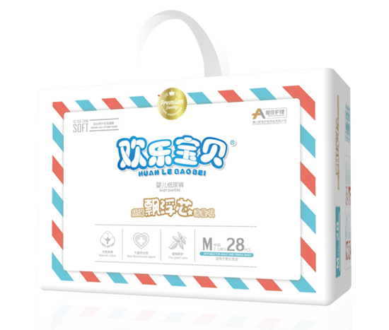 愛佳護(hù)理嬰兒紙尿褲小包M28