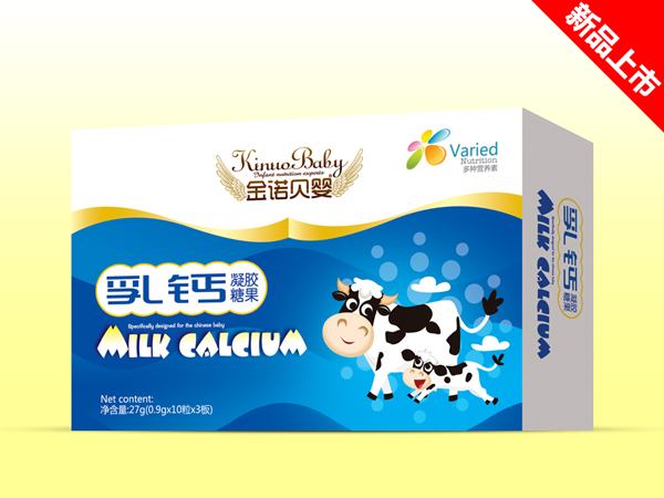 金諾貝嬰乳鈣凝膠糖果