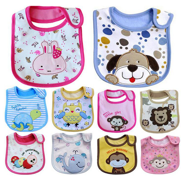 轉轉熊寶寶卡通造型圍兜