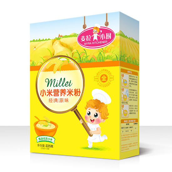 麥拉小廚-小米營養(yǎng)米粉盒裝-經(jīng)典原味