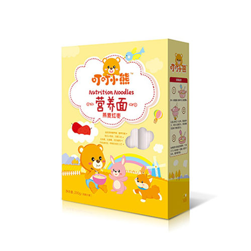 叮叮小熊營(yíng)養(yǎng)面-燕麥紅棗