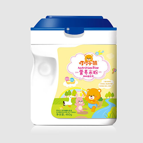 叮叮小熊營養(yǎng)米粉桶裝-DHA+益生元