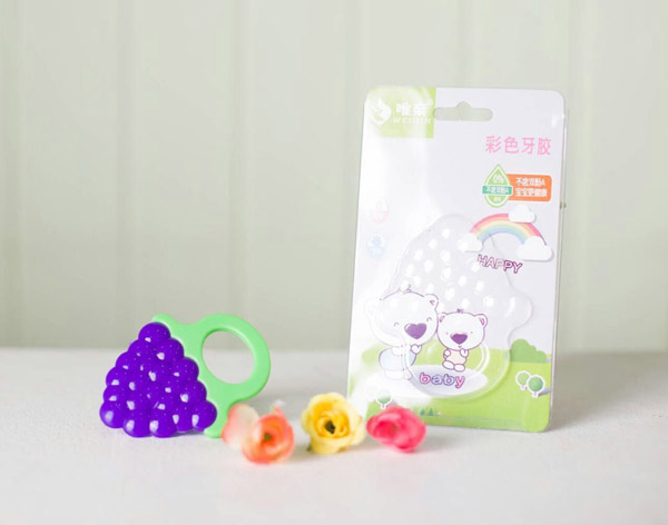 唯親彩色牙膠紫色