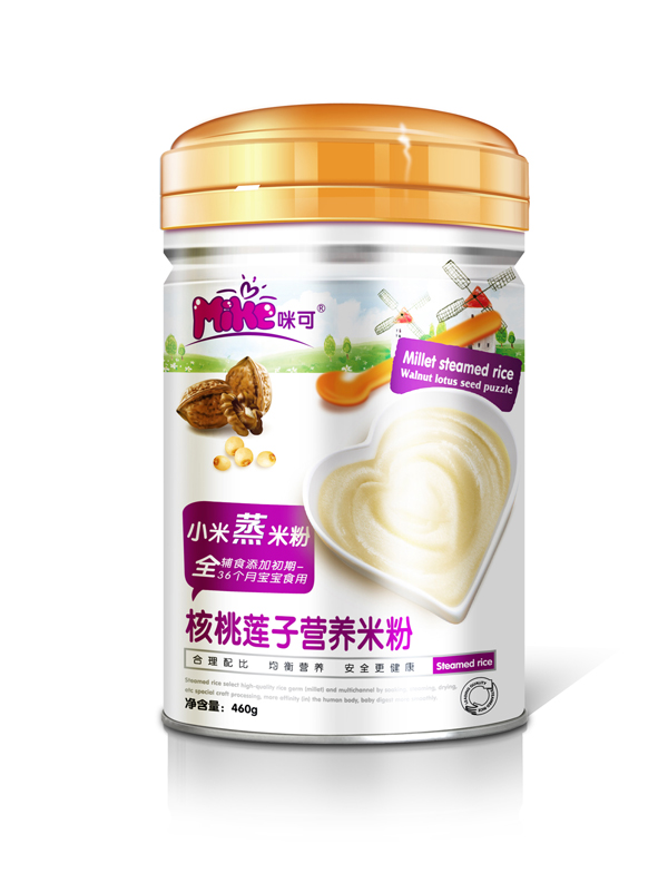 小米蒸-核桃蓮子營(yíng)養(yǎng)米粉聽