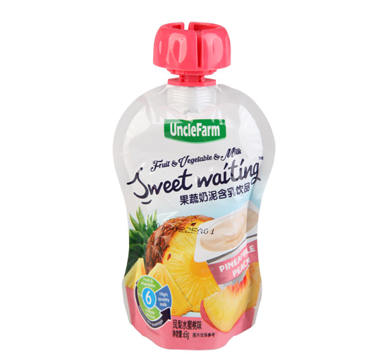農(nóng)場(chǎng)大叔鳳梨水蜜桃味果泥