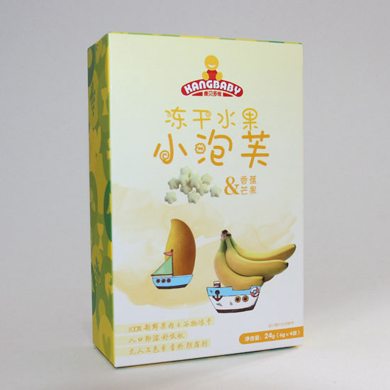 康貝多維香蕉芒果味凍干小泡芙