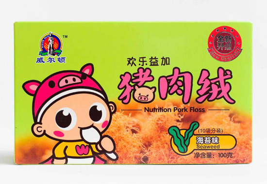 威爾頓100G豬肉海苔肉松(盒裝)