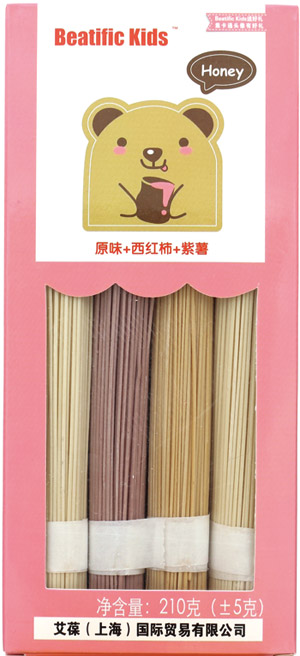 Beatific-Kids原味+紫薯+西紅柿面