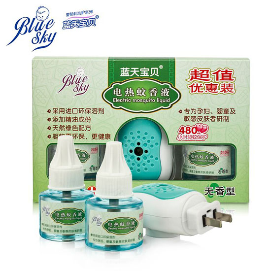 藍天寶貝電熱蚊香液優(yōu)惠裝