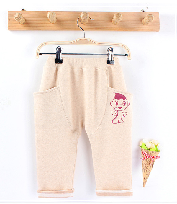 星語(yǔ)伊韓版1-3歲寶寶衛(wèi)褲長(zhǎng)款卡通