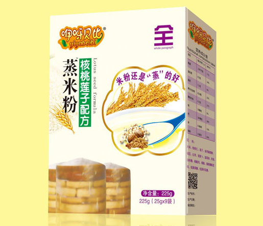 咿呀貝比核桃蓮子配方蒸米粉全段