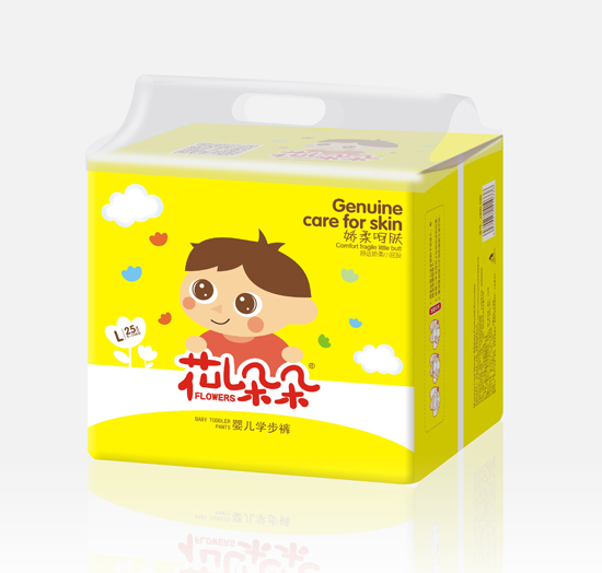 花兒朵朵嬰兒學步褲L碼25片