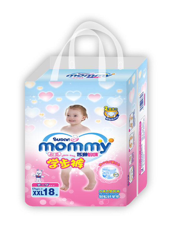 蘇珊媽咪學(xué)步褲XXL碼18片