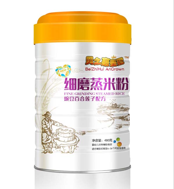 、貝之惠豌豆百合蓮子配方細(xì)磨蒸米粉