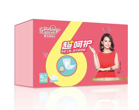超級寶貝超呵護嬰兒紙尿片XL碼42片