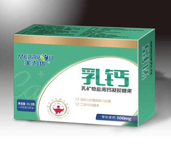 美力優(yōu)乳鈣凝膠糖果