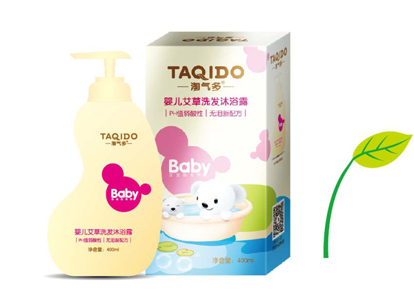 淘氣多嬰兒艾草洗發(fā)沐浴露