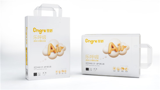 嬰爵樂(lè)呼吸紙大環(huán)腰紙尿褲S72