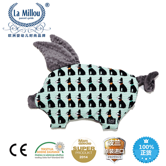 拉米洛汪汪小法斗小豬枕銀河星空灰