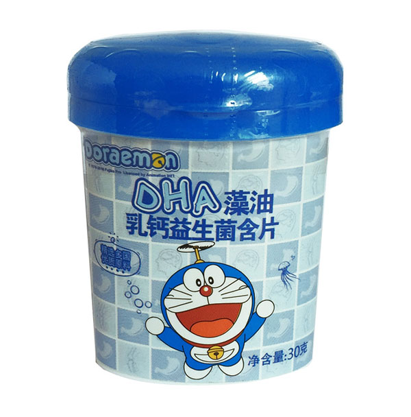 哆啦A夢(mèng)DHA藻油乳鈣益生菌聽裝