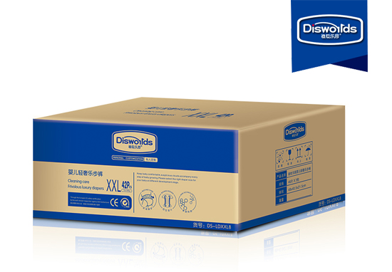 迪世樂(lè)園嬰兒輕奢樂(lè)步褲XXL 42片整箱