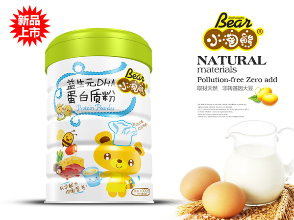 小淘熊益生元DHA蛋白質粉