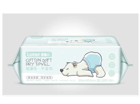 諾美兒輕享樂(lè)干濕巾