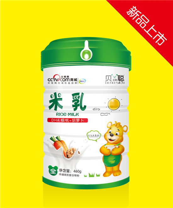 貝諾思聰核桃胡蘿卜米乳罐裝