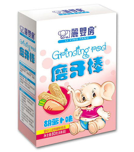 麗嬰房磨牙棒胡蘿卜味