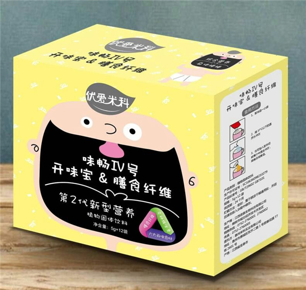 優(yōu)愛米科開味寶膳食纖維營養(yǎng)素盒裝